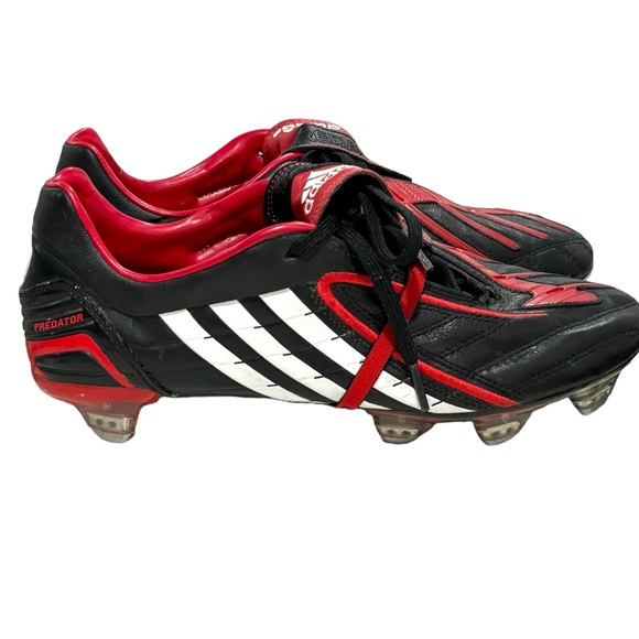 adidas Other - Adidas RARE Predator Powerswerve TRX SG Red/Black Mens Soccer Cleats Size 8.5